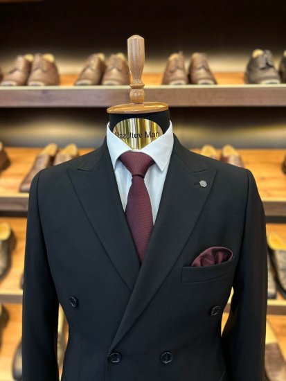 Костюм ЕМР 2-ка Двубортный Черный