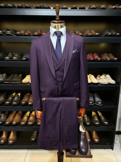 Костюм MAZALTOVMAN 3-ка Фиолетовый премиум